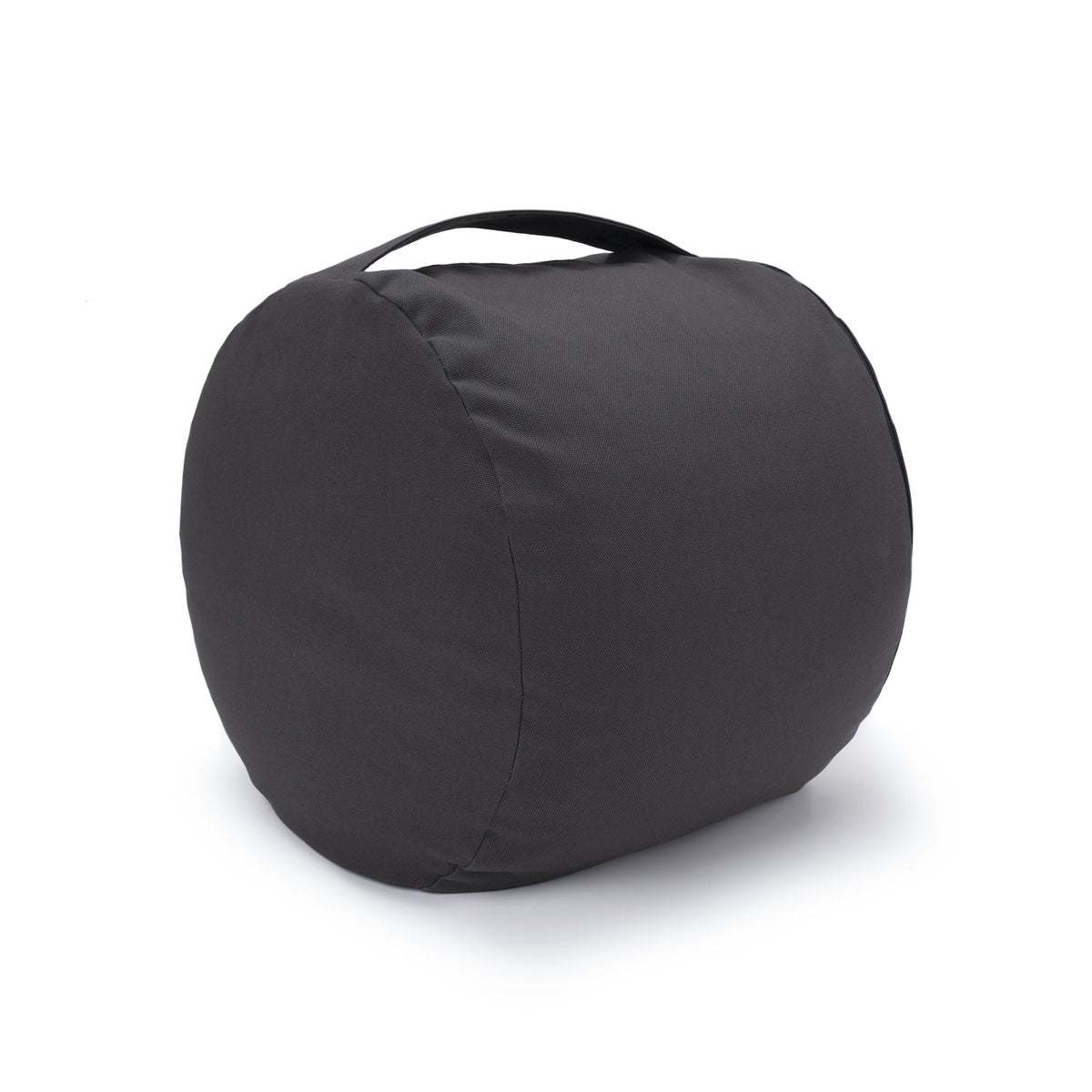 Glückssitz® Rondo Big D - regional hergestellt anthrazit 36 x 36 x 28 cm Buchweizenschalen