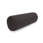 Yoga und Pilates Bolster / Yogarolle D - regional hergestellt anthrazit 65 x 22 x 22 cm Buchweizenschalen