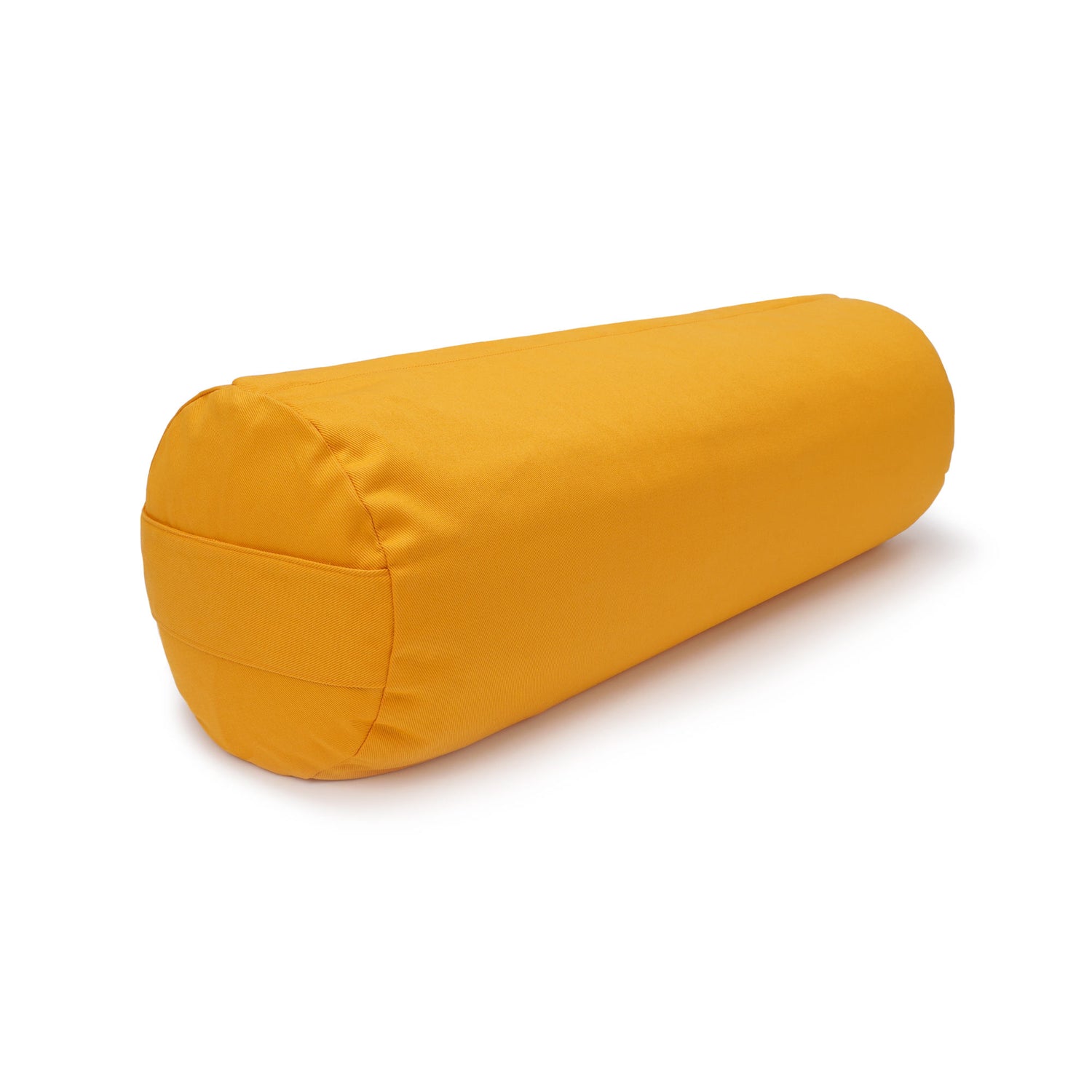 Yoga und Pilates Bolster / Yogarolle D - regional hergestellt maisgelb 65 x 22 x 22 cm Buchweizenschalen