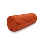 Yoga und Pilates Bolster / Yogarolle D - regional hergestellt terra 65 x 22 x 22 cm Buchweizenschalen