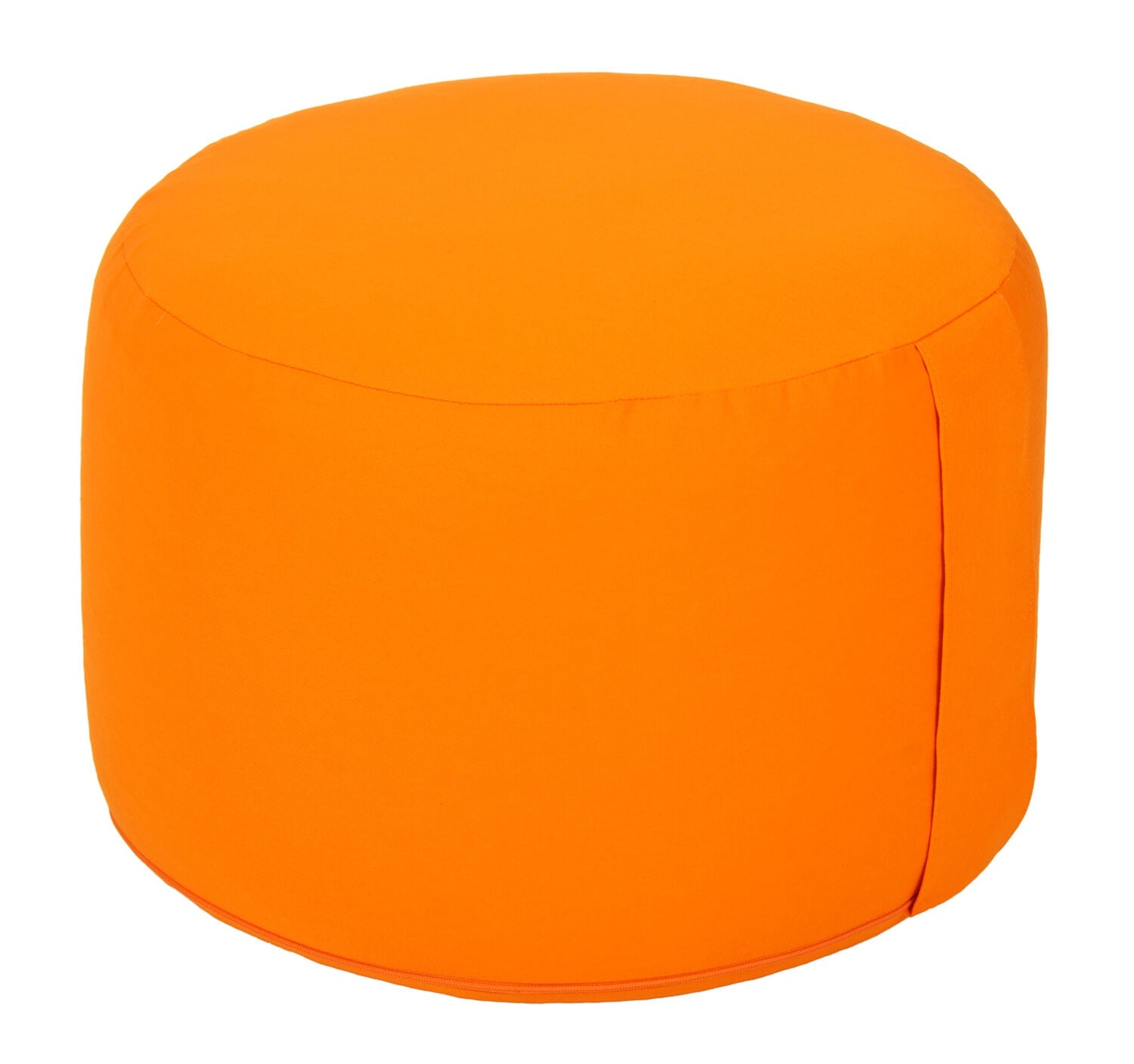 Glückssitz® Rondo Big D - regional hergestellt orange 36 x 36 x 28 cm Buchweizenschalen