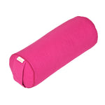 Yoga MINI BOLSTER / Nackenrolle BASIC magenta 38 x 15 x 15 cm Buchweizenschalen