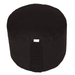Meditationskissen Rondo Big BASIC schwarz 35 x 35 x 25 cm Buchweizenschalen