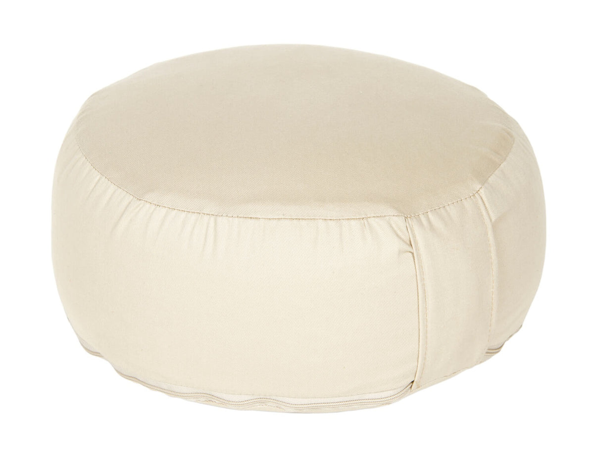 Yogakissen Glückssitz® Classic D - regional hergestellt sand 30 x 30 x 13 cm Buchweizenschalen