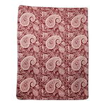 Yogadecke PAISLEY bordeaux / natur 150 x 200 cm