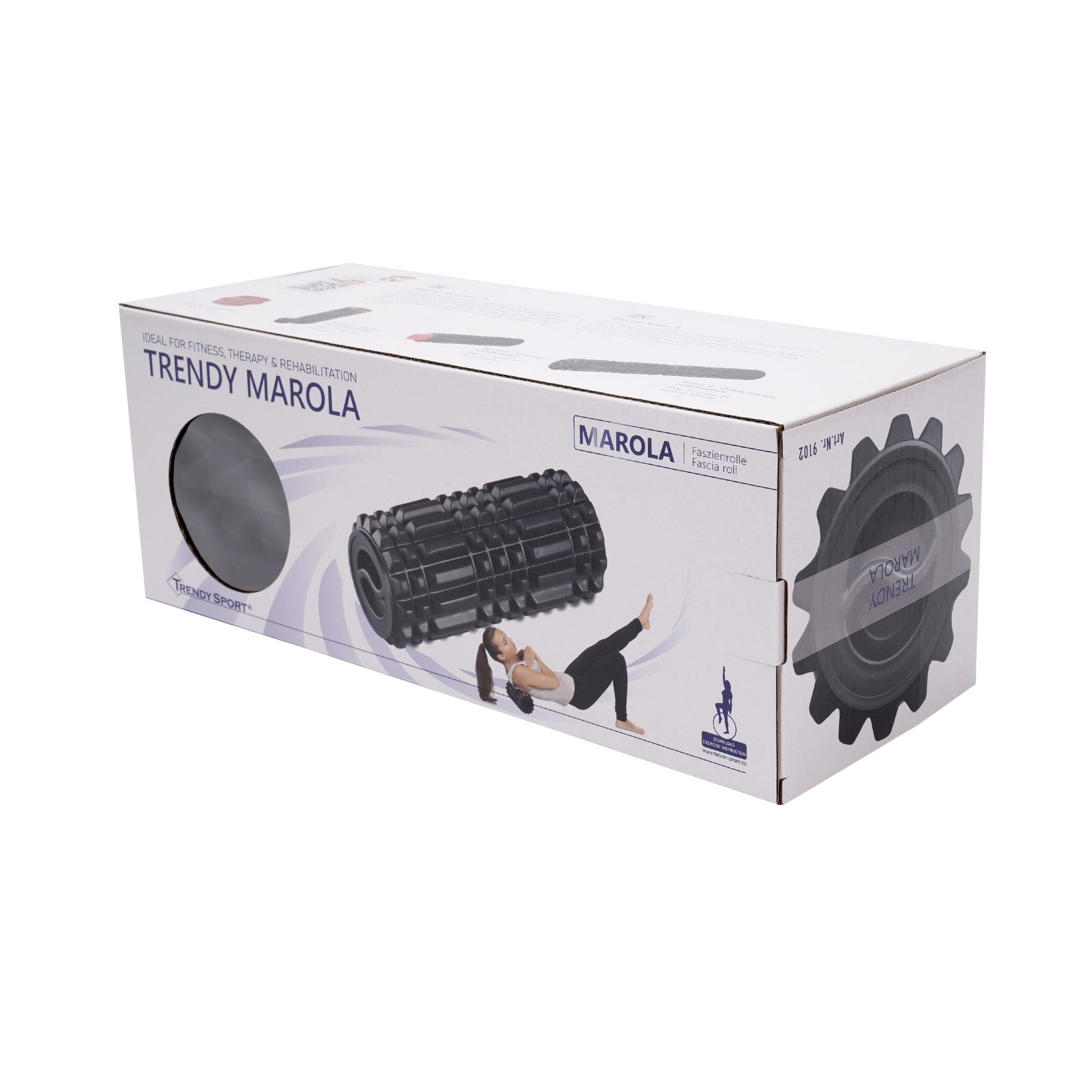 Faszien Massageroller Trendy Marola L 30 x 13 x 13 cm