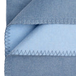 Flauschige Baumwoll Wendedecke zweifarbig - regional hergestellt - YOVANA GmbH • yogabox.de