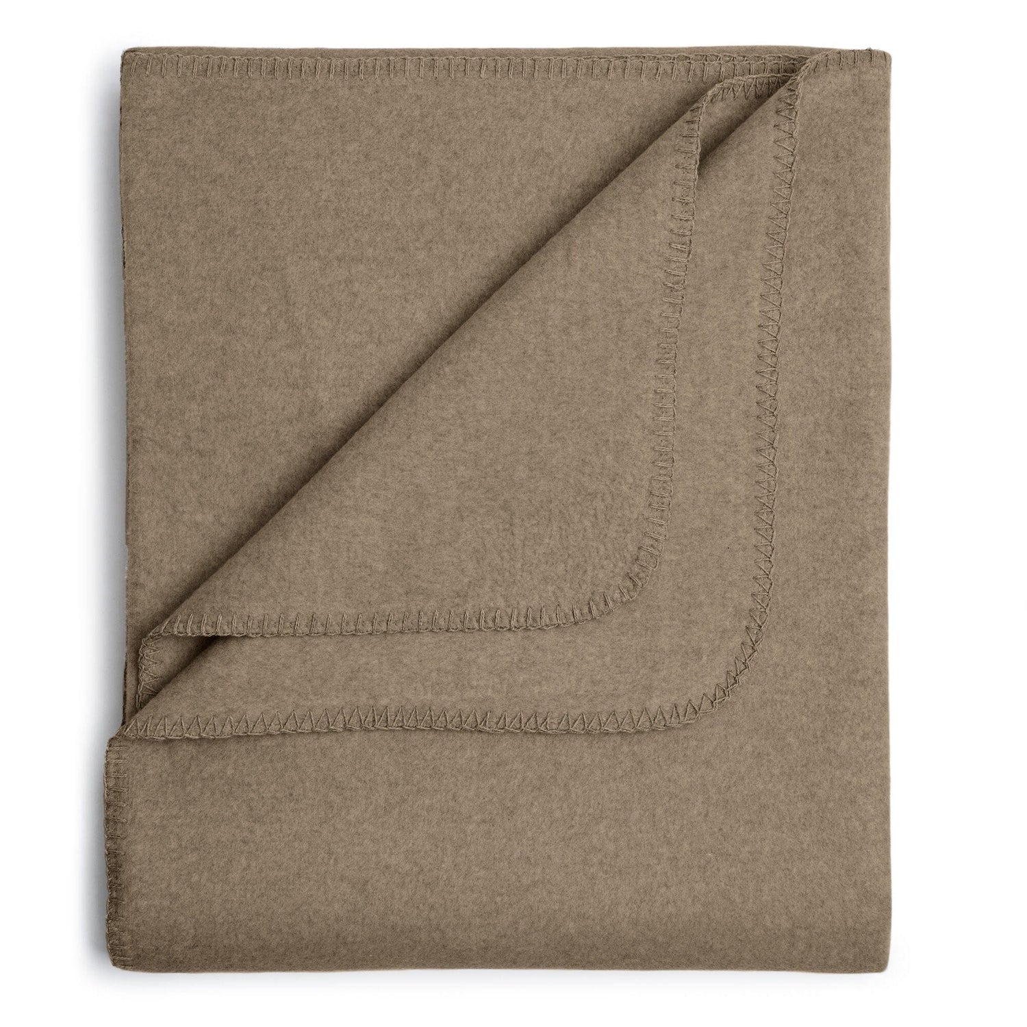 Flauschige Baumwolldecke - regional hergestellt hermelin 150 x 200 cm