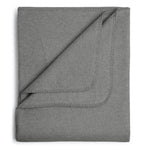 Flauschige Kinder Baumwolldecke - regional hergestellt graphit 100 x 150 cm 