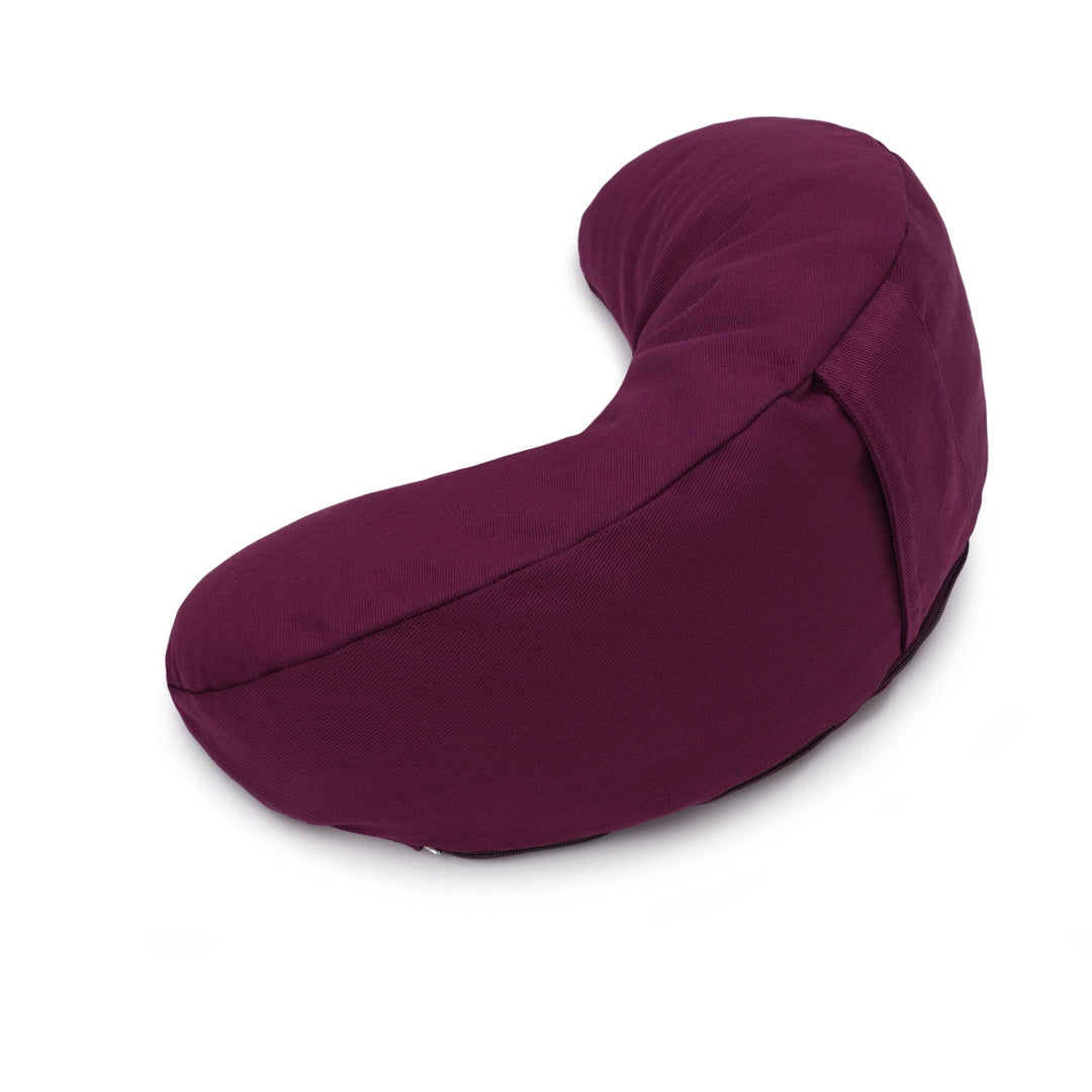 Glückssitz® MOND - regional hergestellt aubergine 40 x 17 x 12 cm Buchweizenschalen