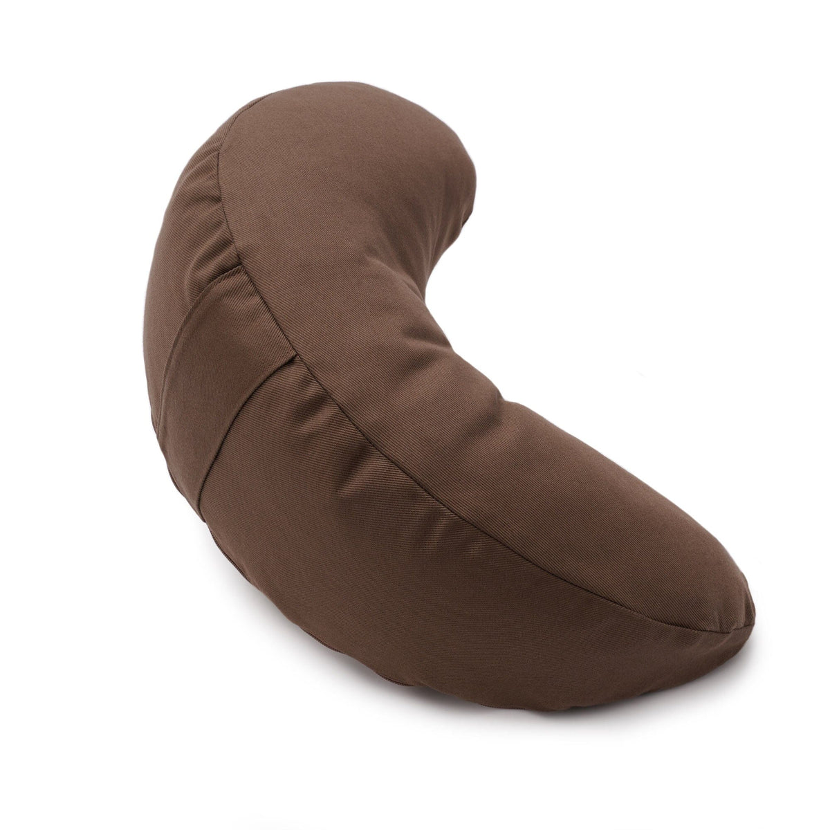 Glückssitz® MOND - regional hergestellt schoko Buchweizenschalen 40 x 17 x 12 cm