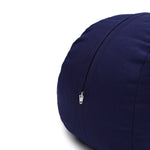 Glückssitz® Yogakissen OVAL - regional hergestellt marine 30 x 23 x 15 cm Buchweizenschalen