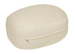 Glückssitz® Yogakissen OVAL - regional hergestellt natur 30 x 23 x 15 cm Buchweizenschalen