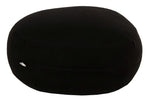 Glückssitz® Yogakissen OVAL - regional hergestellt schwarz 30 x 23 x 15 cm Buchweizenschalen