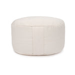 Glückssitz® Yogakissen OVAL - regional hergestellt natur Buchweizenschalen 30 x 23 x 15 cm