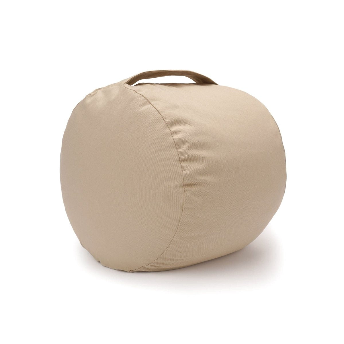 Glückssitz® Rondo Big D - regional hergestellt sand 36 x 36 x 28 cm Buchweizenschalen