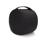 Glückssitz® Rondo Big D - regional hergestellt schwarz 36 x 36 x 28 cm Buchweizenschalen