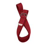 Yogagurt BASIC mit Schiebeverschluss bordeaux