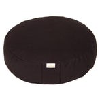 Meditationskissen BASIC extra FLACH schwarz 35 x 35 x 8 cm Buchweizenschalen