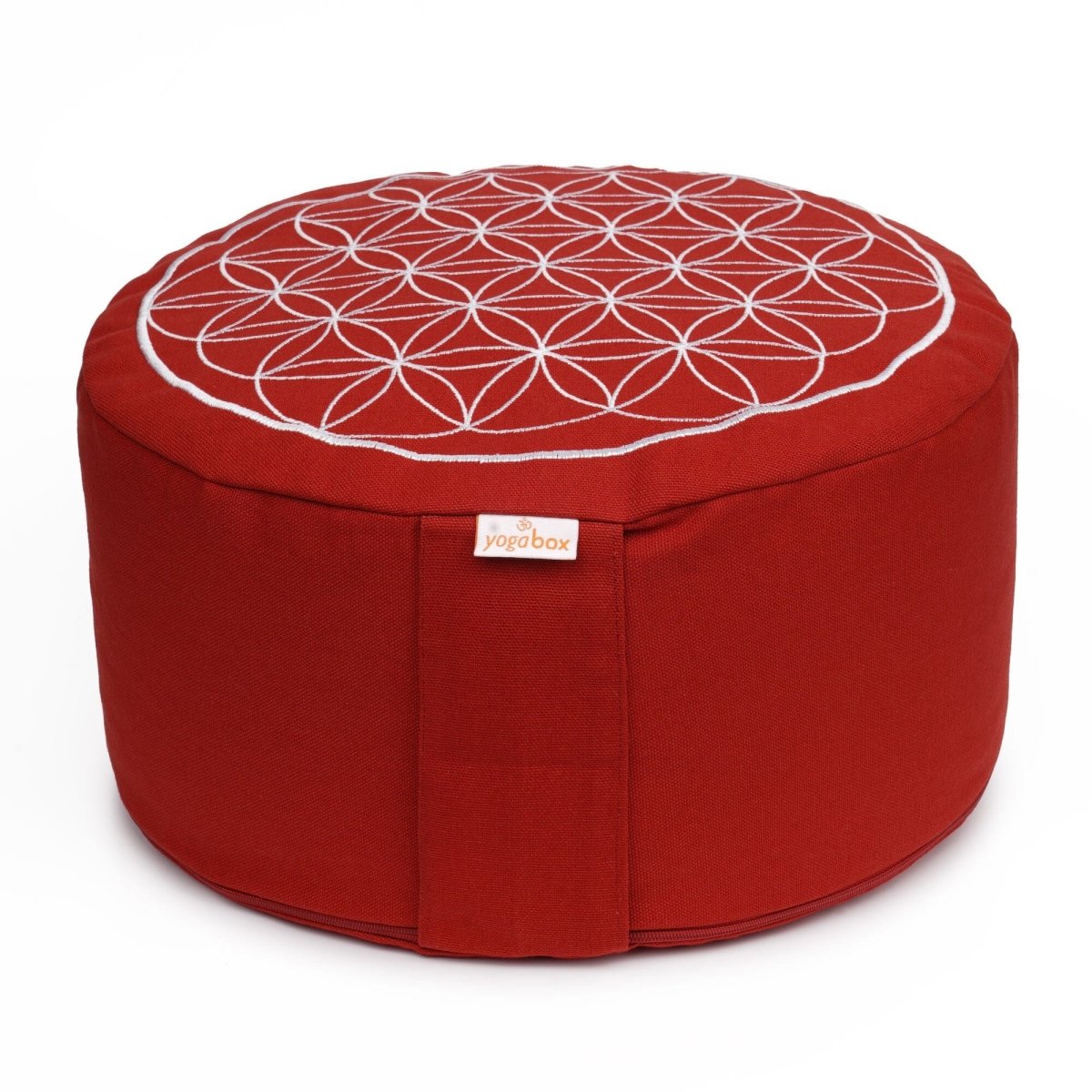 Meditationskissen Glückssitz® Blume des Lebens - YOVANA GmbH • yogabox.de
