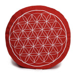 Meditationskissen Glückssitz® Blume des Lebens - YOVANA GmbH • yogabox.de
