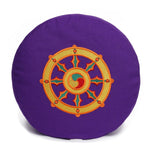 Meditationskissen Glückssitz® Rondo Dharmarad - YOVANA GmbH • yogabox.de