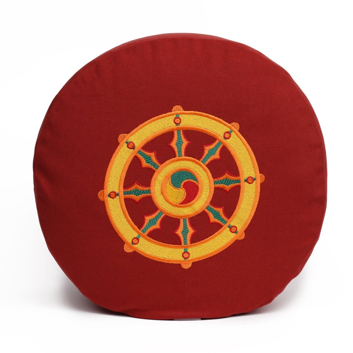 Meditationskissen Glückssitz® Rondo Dharmarad - YOVANA GmbH • yogabox.de