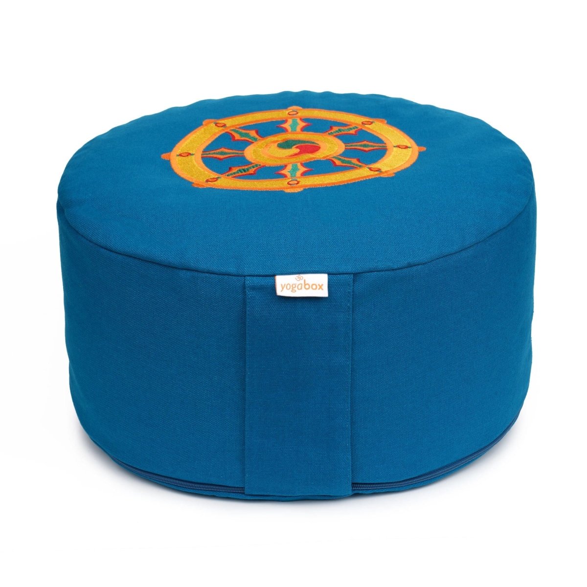 Meditationskissen Glückssitz® Rondo Dharmarad - YOVANA GmbH • yogabox.de