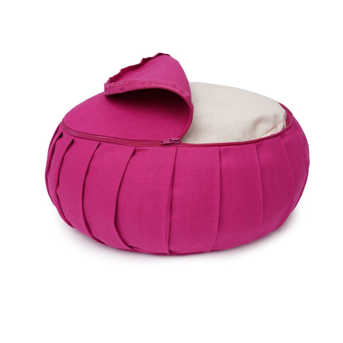 Meditationskissen / Yogakissen Zafu BASIC mit ZIP - YOVANA GmbH • yogabox.de