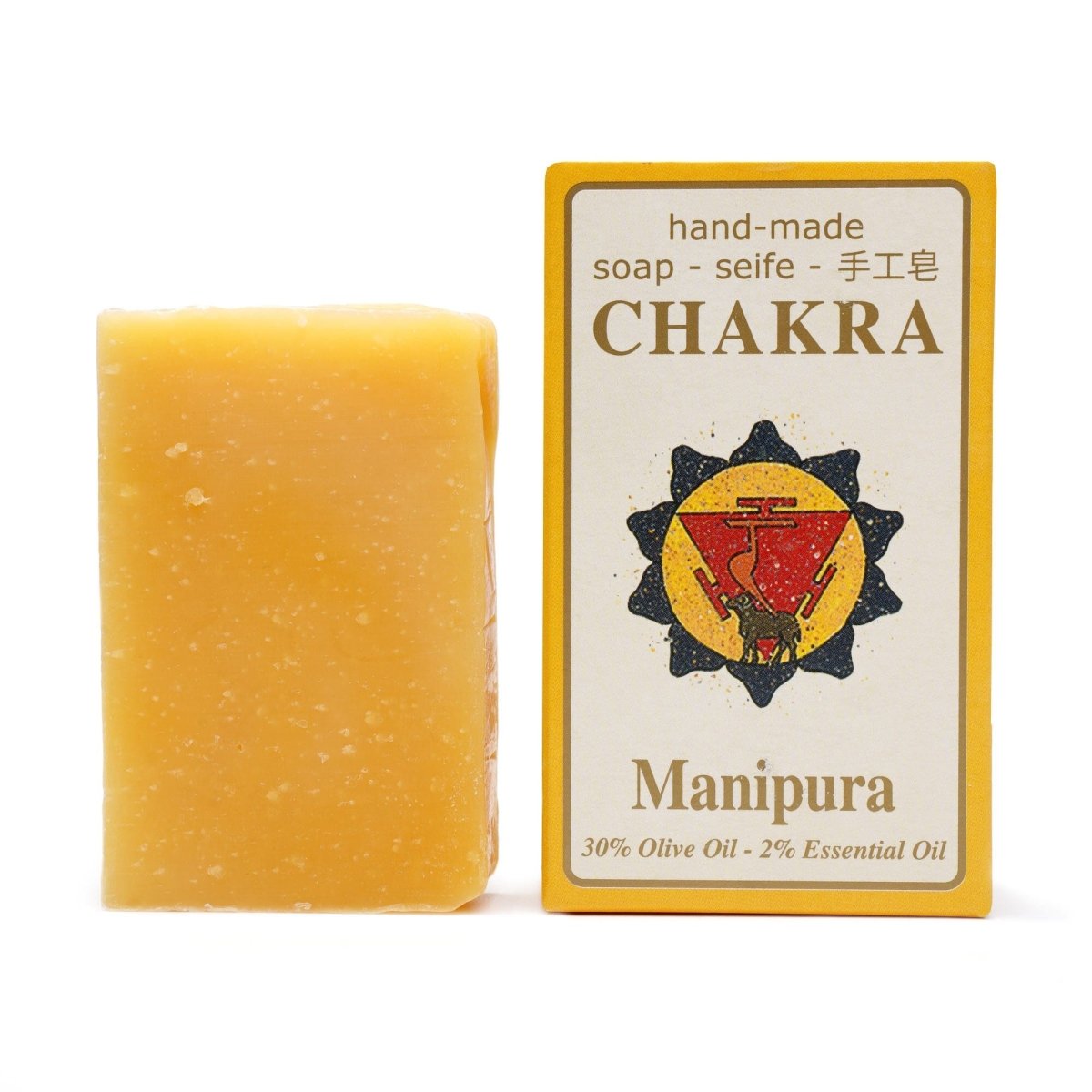 Seife 3. Manipura Chakra - YOVANA GmbH • yogabox.de