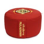 Meditationskissen Glückssitz® Chakra bordeaux 33 x 33 x 15 cm Buchweizenschalen Chakra Wurzel-Chakra (Muladhara)