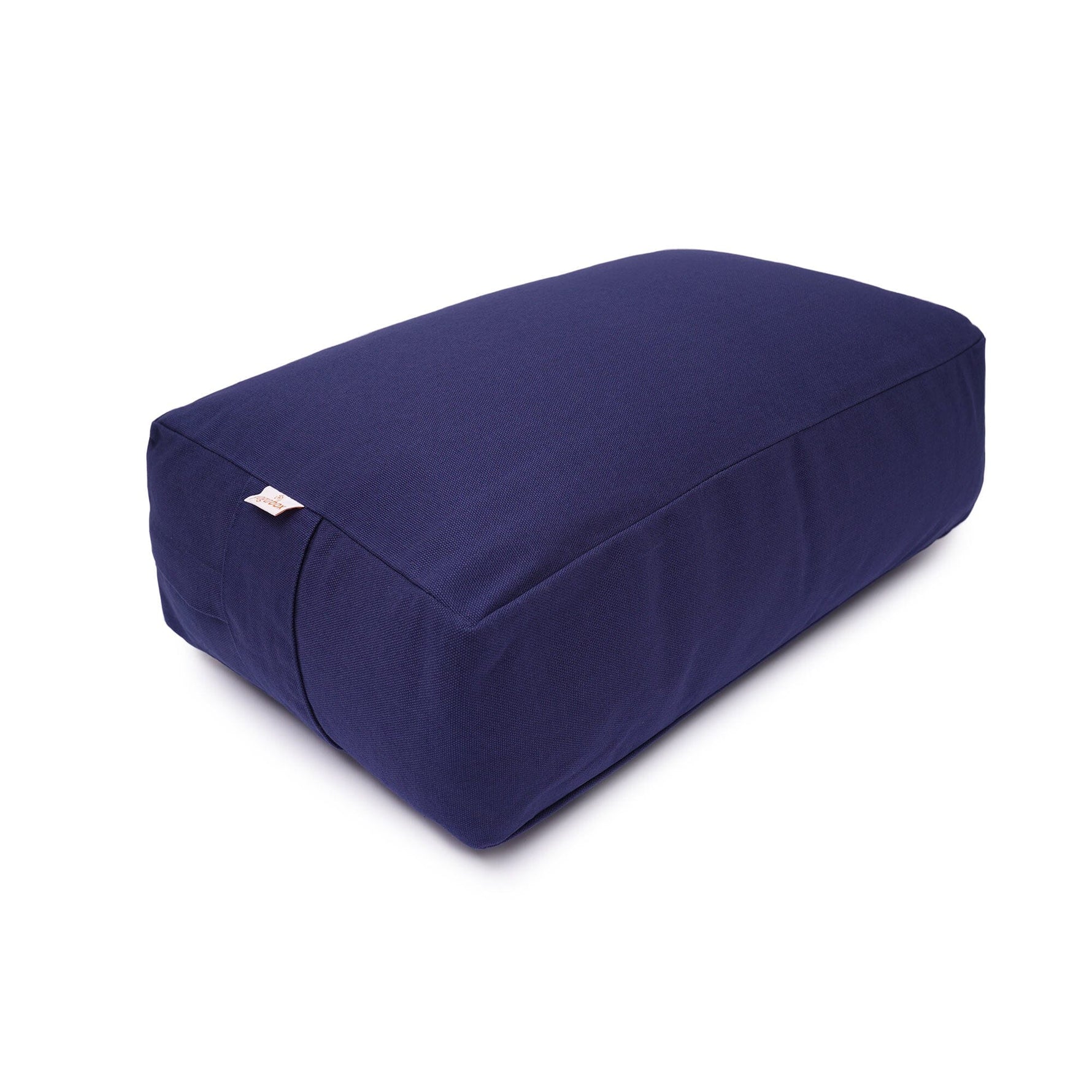 VIPASSANA Kissen XL dunkelblau Buchweizenschalen 45 x 33 x 14 cm