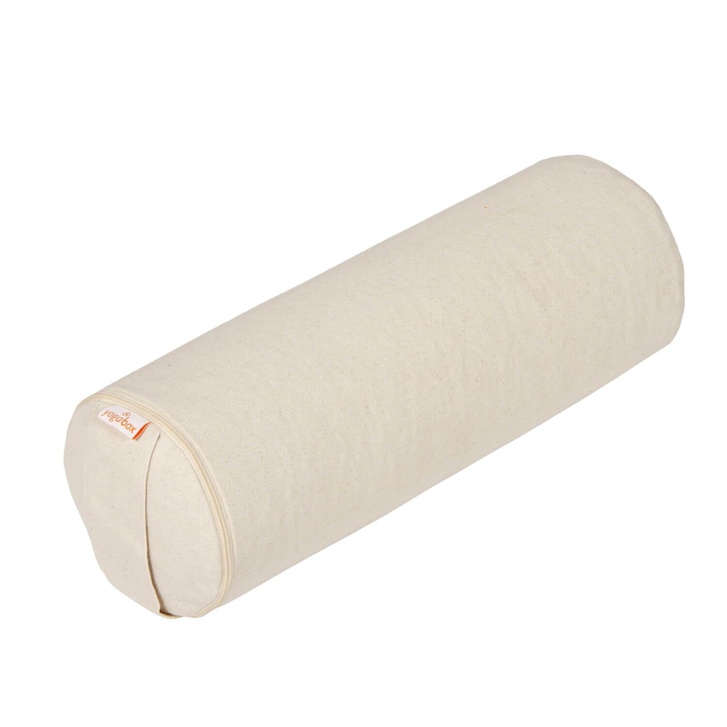 Yoga MINI BOLSTER / Nackenrolle BASIC natur 38 x 15 x 15 cm Buchweizenschalen