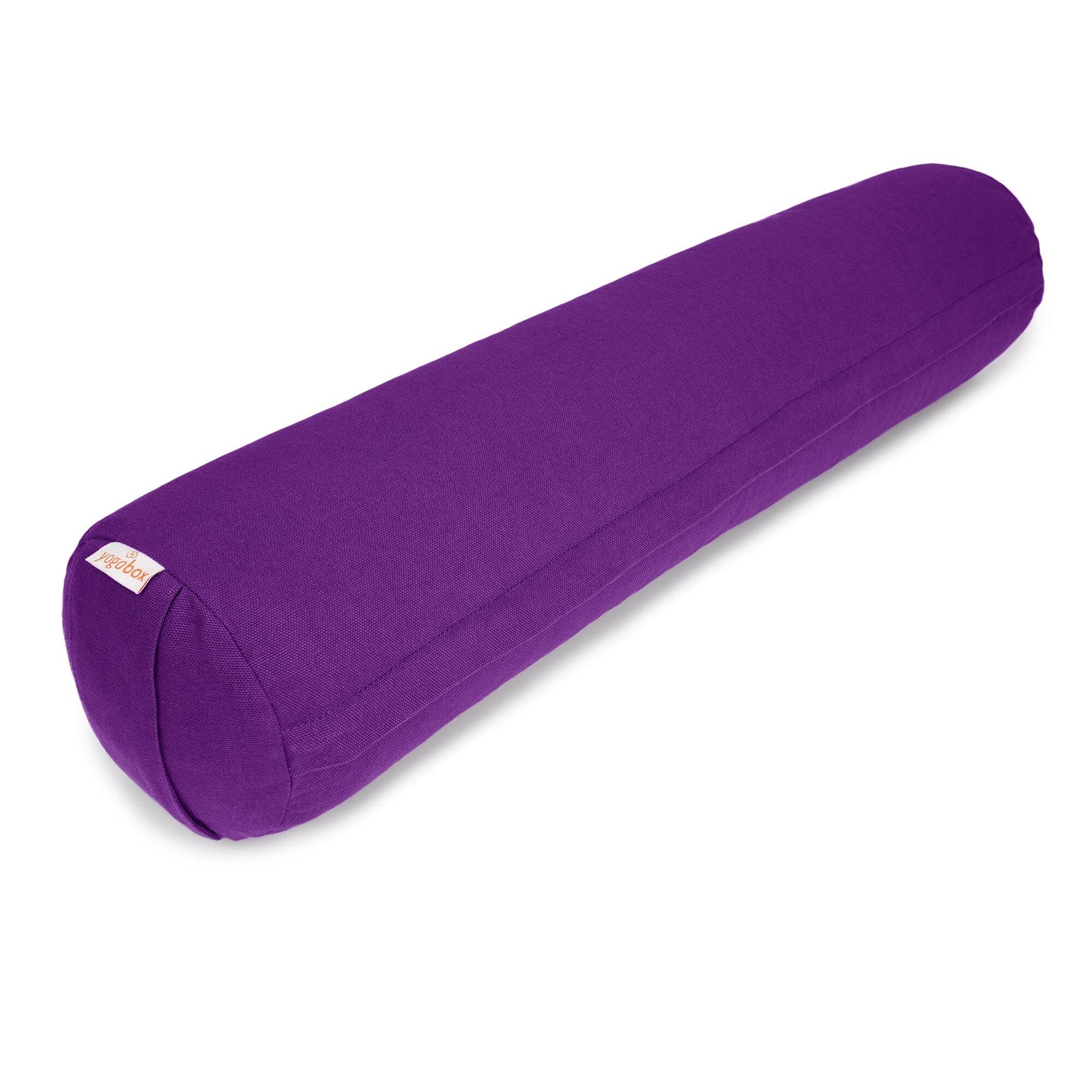 Yoga und Pilates Bolster / Yogarolle BASIC small lila Buchweizenschalen 65 x 15 x 15 cm