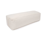 Yoga und Pilates Rechteckbolster D - regional hergestellt natur Buchweizenschalen 60 x 20 x 14 cm