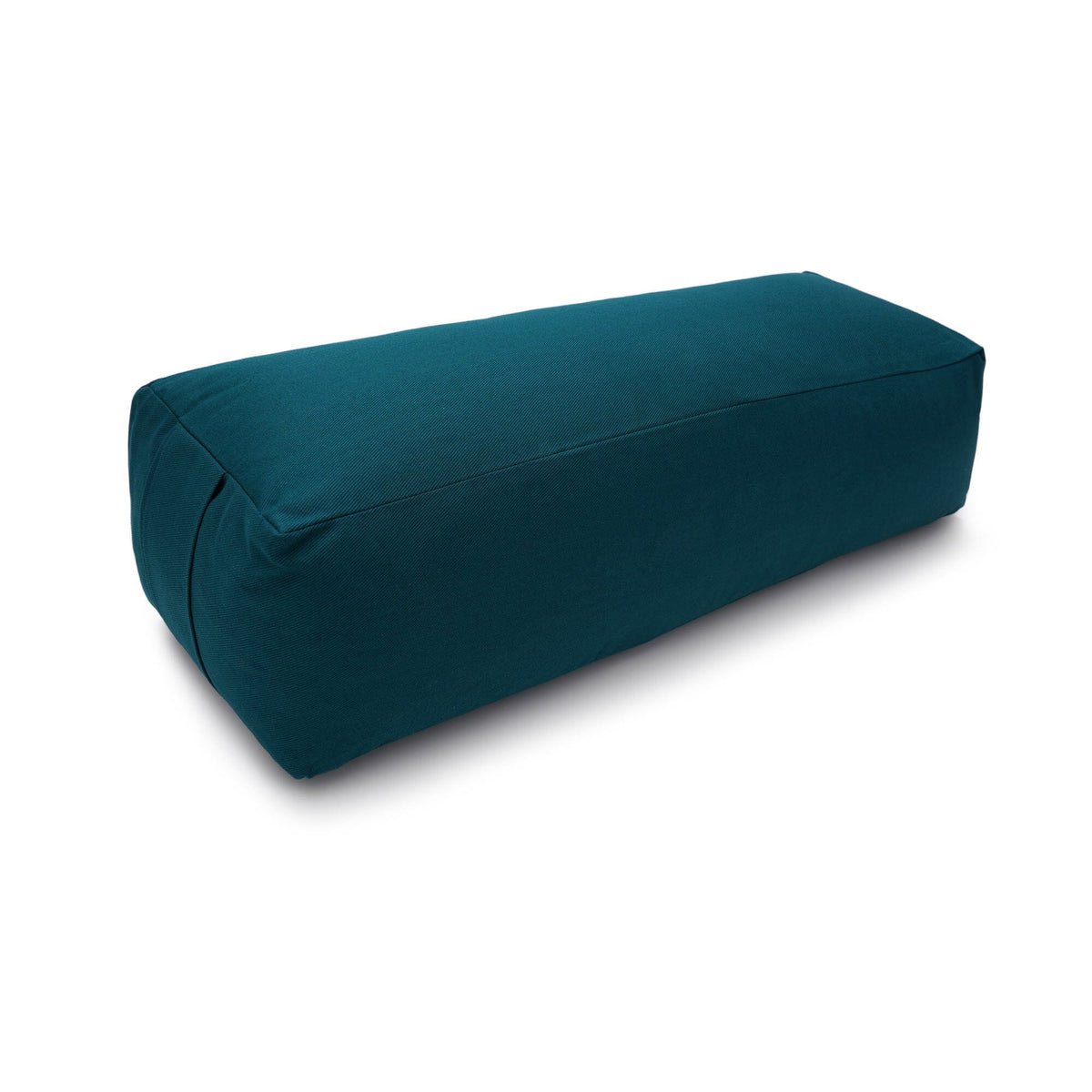 Yoga und Pilates Rechteckbolster D - regional hergestellt petrol Buchweizenschalen 60 x 20 x 14 cm