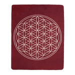 Yogadecke Blume des Lebens - regional hergestellt - YOVANA GmbH • yogabox.de