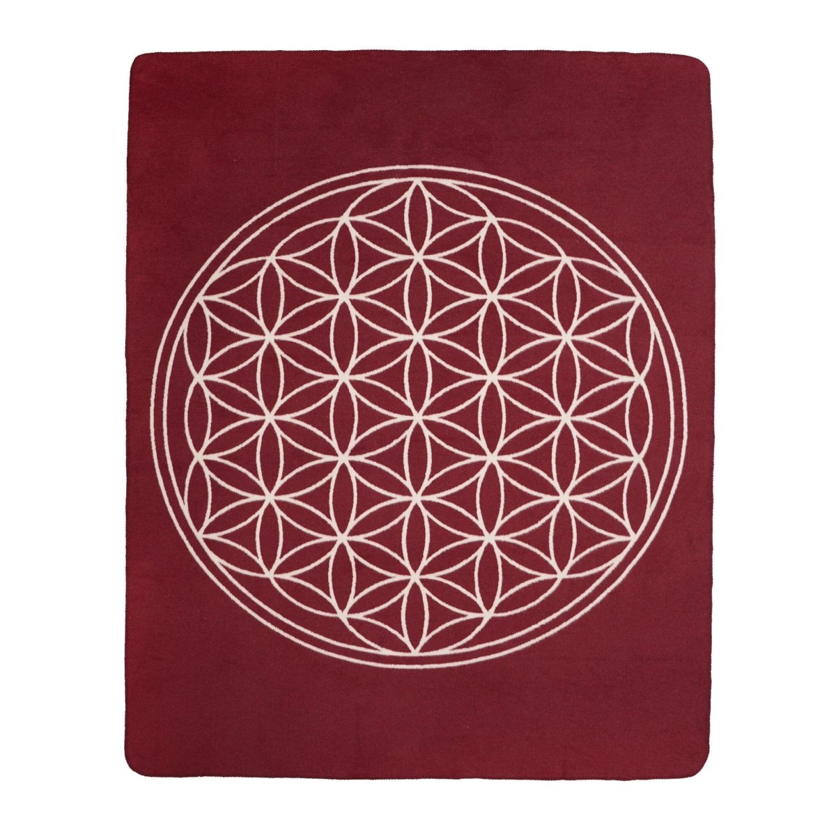 Yogadecke Blume des Lebens - regional hergestellt - YOVANA GmbH • yogabox.de