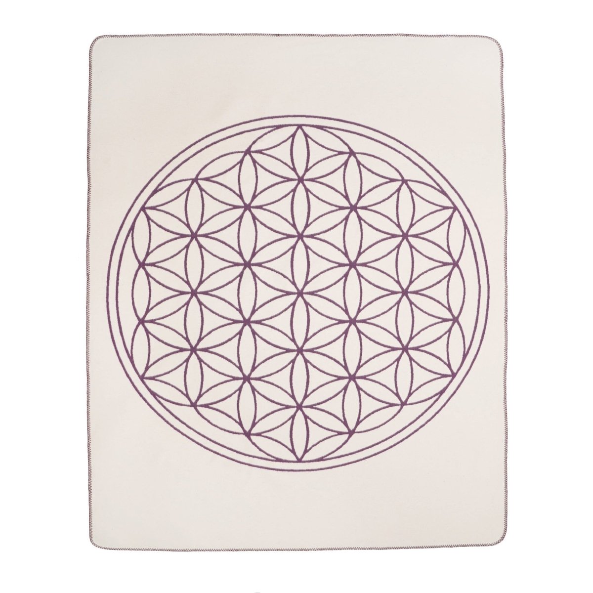 Yogadecke Blume des Lebens - regional hergestellt - YOVANA GmbH • yogabox.de