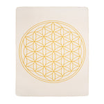 Yogadecke Blume des Lebens - regional hergestellt 