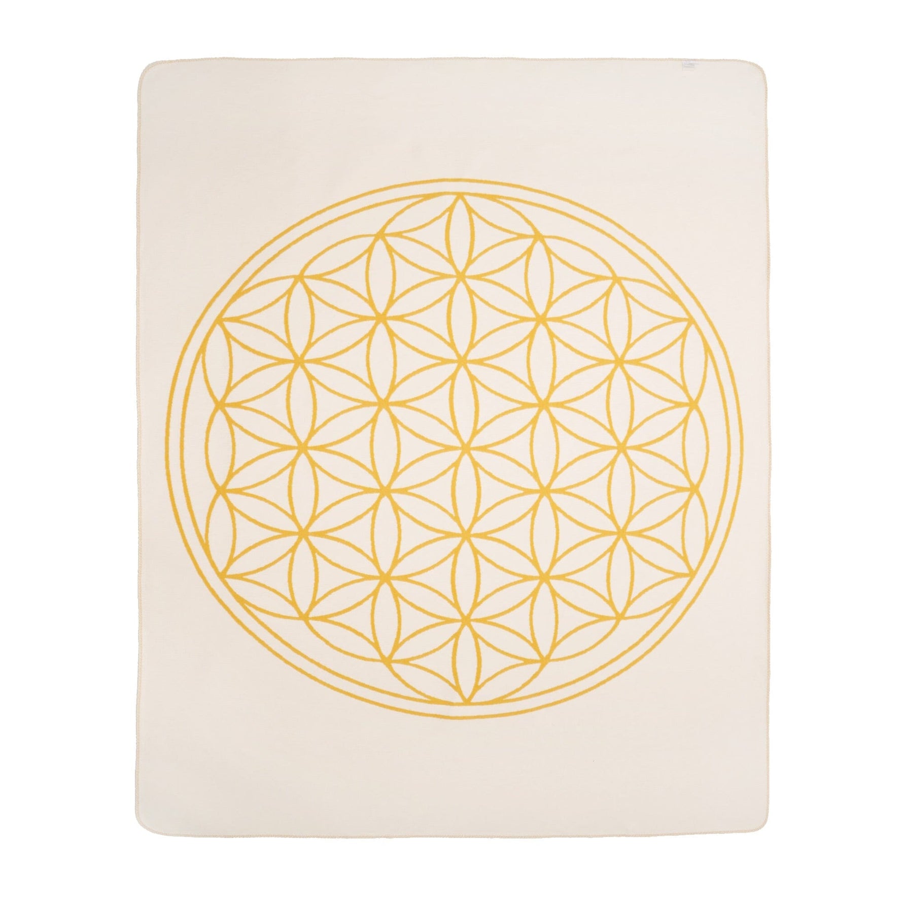 Yogadecke Blume des Lebens - regional hergestellt 