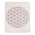 Yogadecke Blume des Lebens - regional hergestellt 