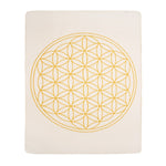 Yogadecke Blume des Lebens - regional hergestellt - YOVANA GmbH • yogabox.de