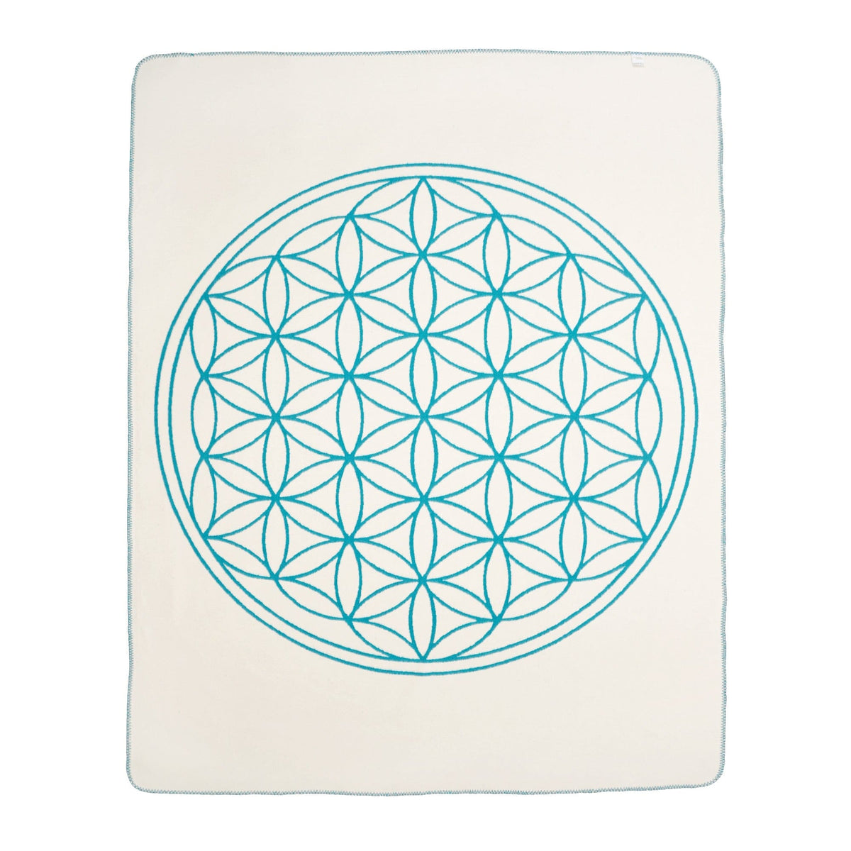 Yogadecke Blume des Lebens - regional hergestellt 