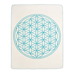Yogadecke Blume des Lebens - regional hergestellt 