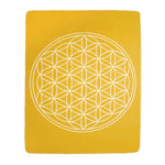 Yogadecke Blume des Lebens - regional hergestellt - YOVANA GmbH • yogabox.de