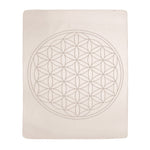 Yogadecke Blume des Lebens - regional hergestellt 