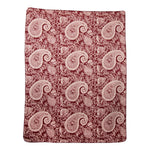 Yogadecke PAISLEY bordeaux / natur 150 x 200 cm