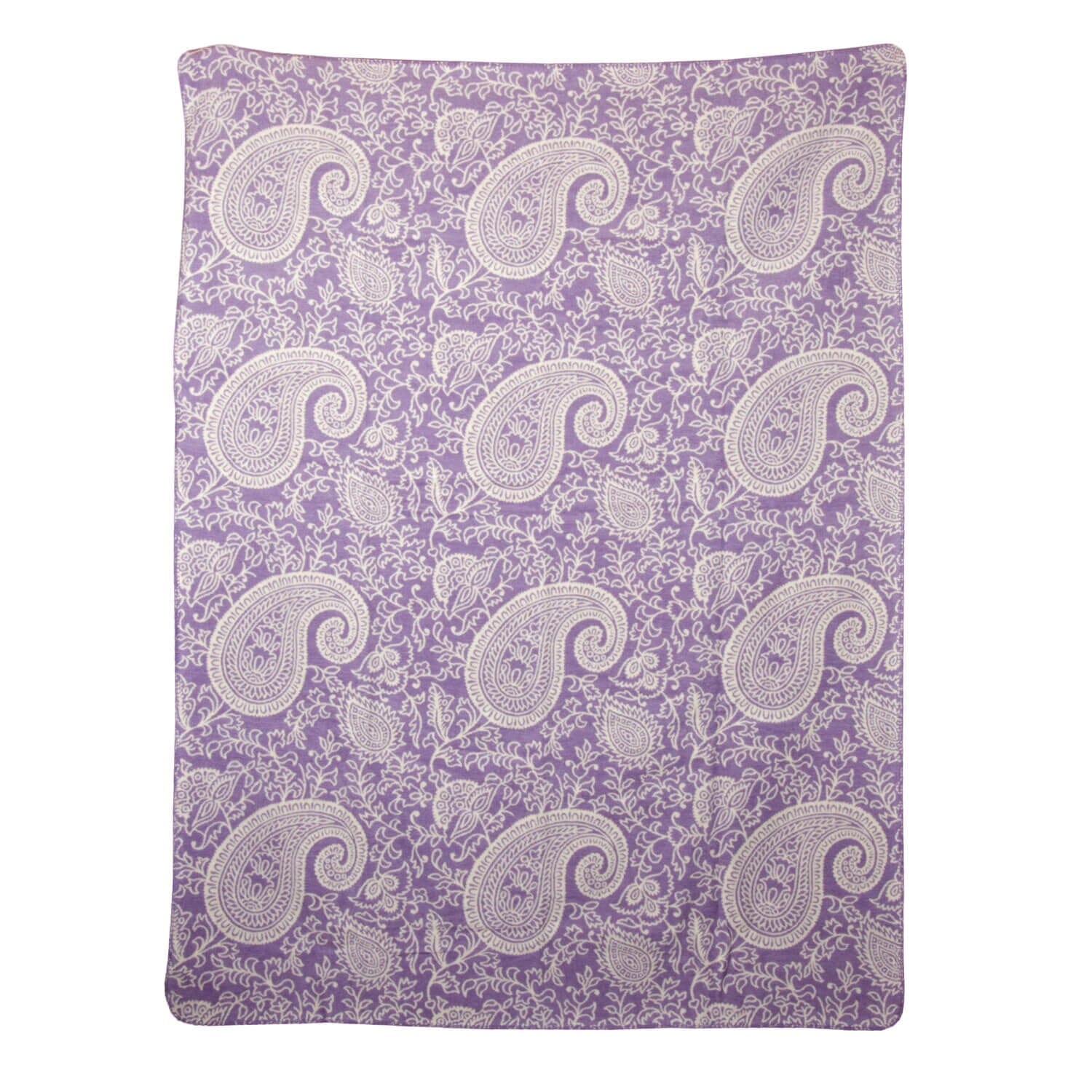 Yogadecke PAISLEY flieder / natur 150 x 200 cm