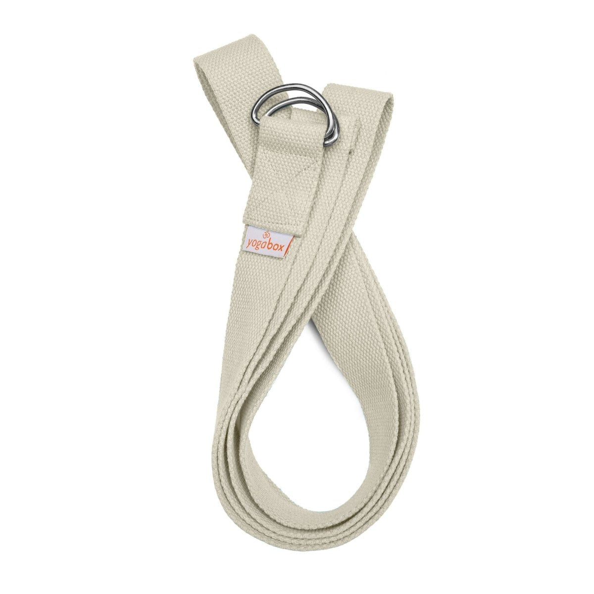 Yogagurt BASIC mit Verschluss aus zwei D - Ringen - YOVANA GmbH • yogabox.de